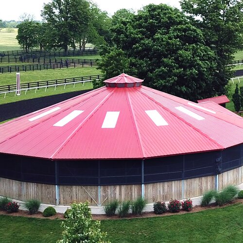 72ft 8-Horse Ceiling-Mounted Walker - Midway, KY