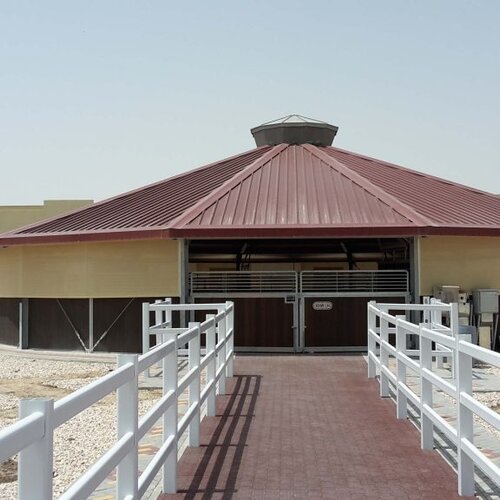 Ceiling-Mounted Horse Walker, 20m, 8 Horses, Al Khor, Qatar