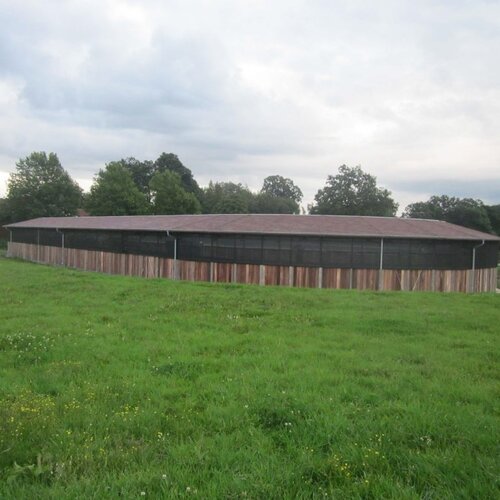 Rail-Gliding Horse Walker, 20x50m, 5 Horses Rail-Gliding Horse Walker, 20x50m, 5 Horses