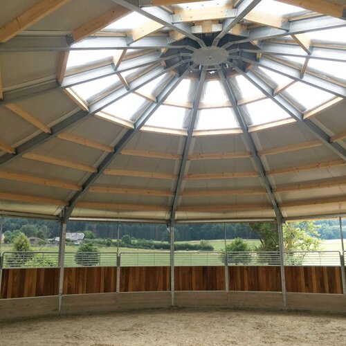 Covered Lunging Pen, 16m Covered Lunging Pen, 16m